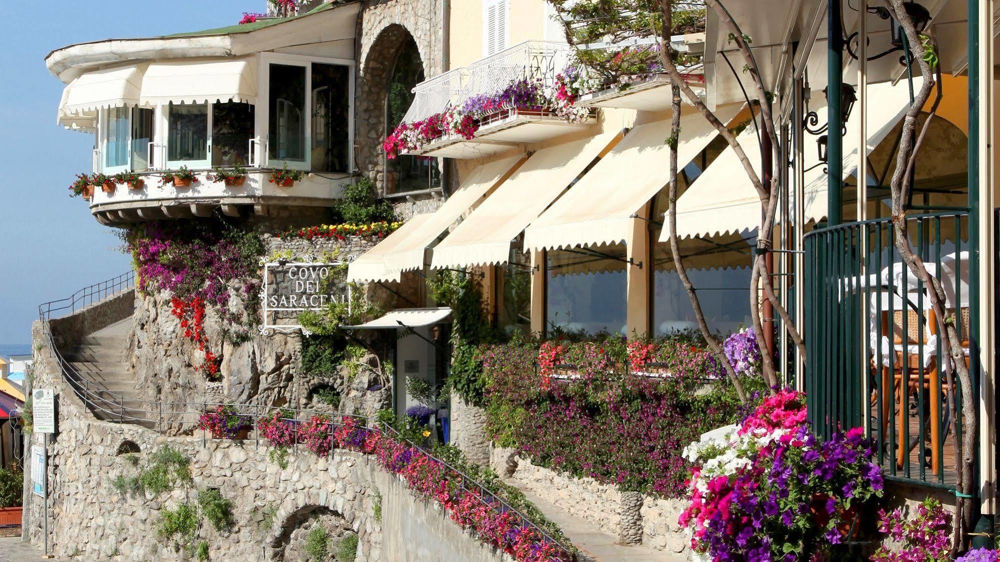 Hotel Covo Dei Saraceni Positano Esterno foto